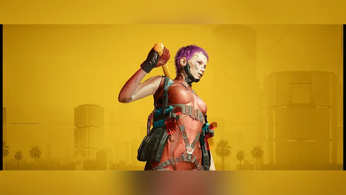 Cyberpunk 2077 — Кибер-импланты на лице