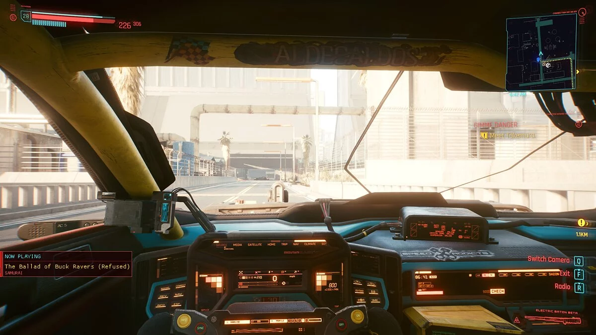 Cyberpunk 2077 — Показ текущего исполнителя песни