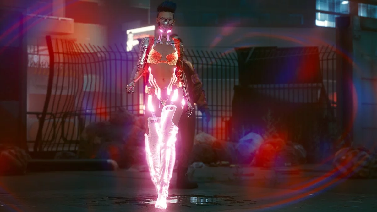 Cyberpunk 2077 — Голографическая модная одежда