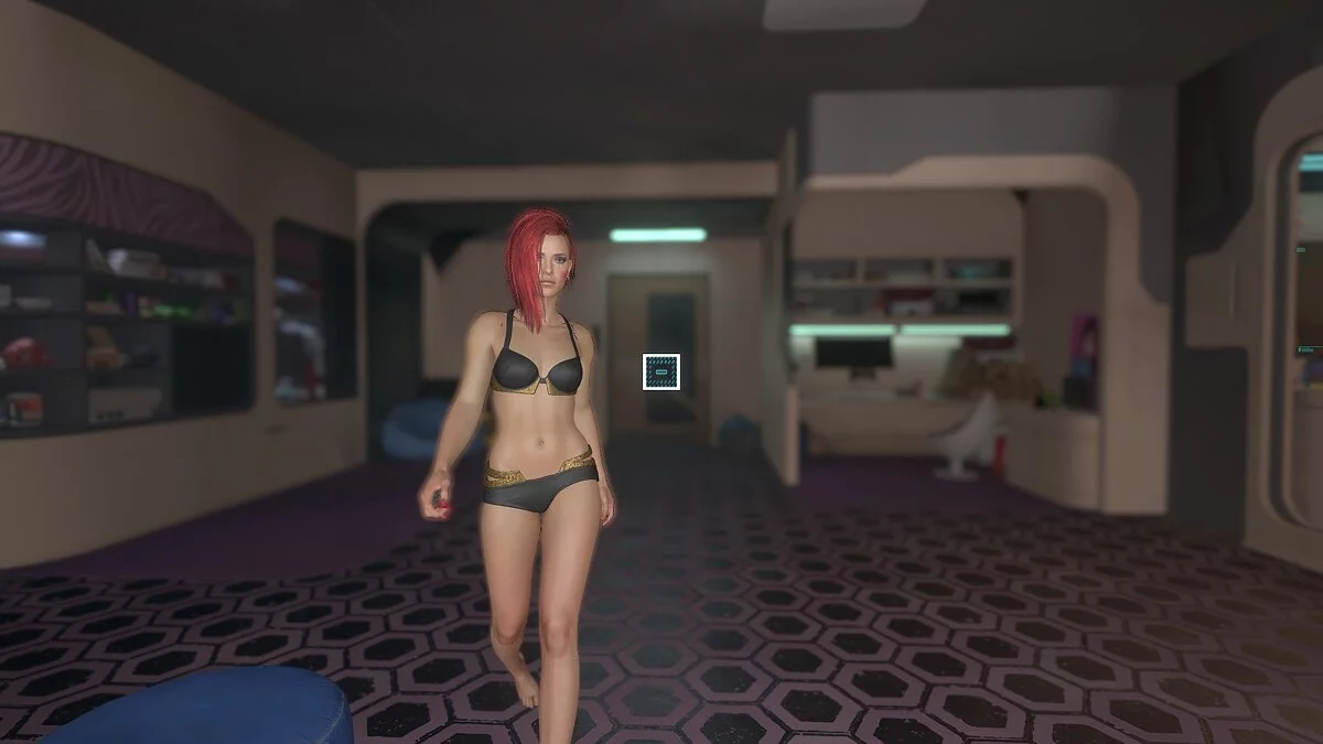 Cyberpunk 2077 — Разные цвета нижнего белья