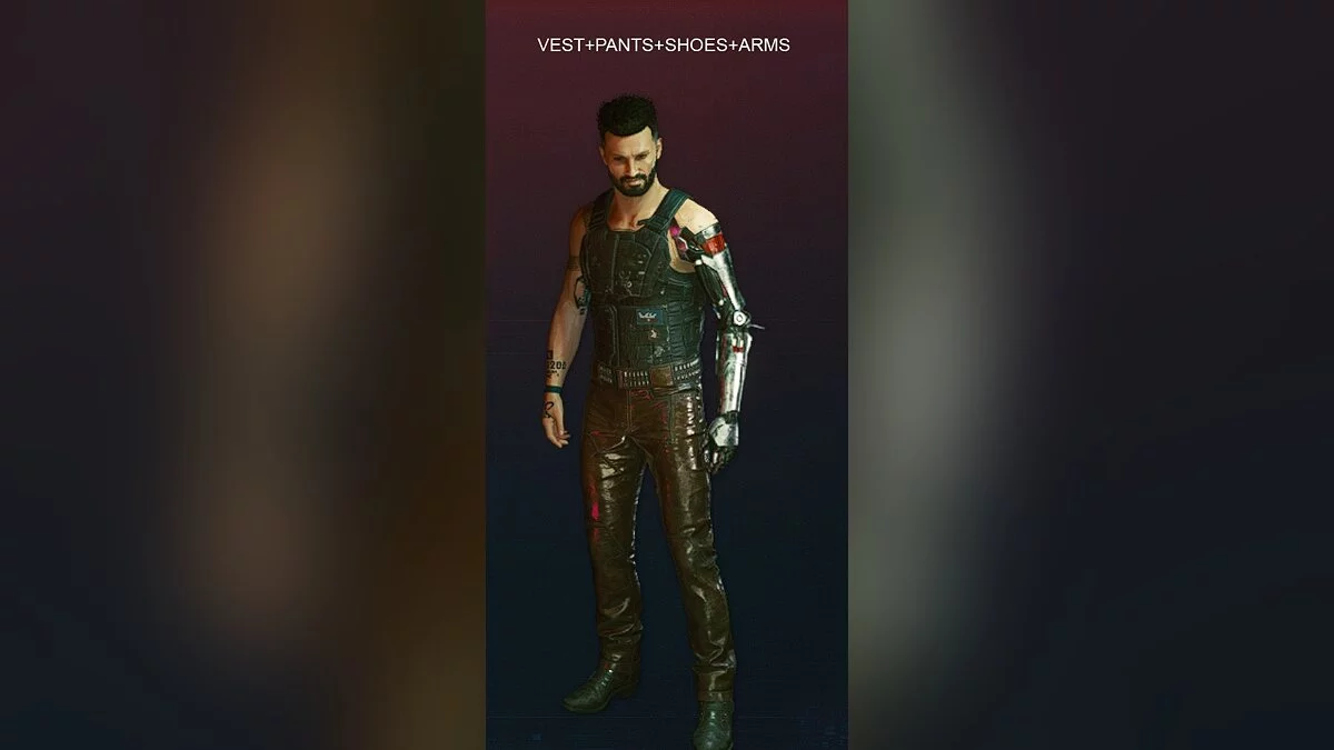 Cyberpunk 2077 — Одежда Джонни Сильверхэнда