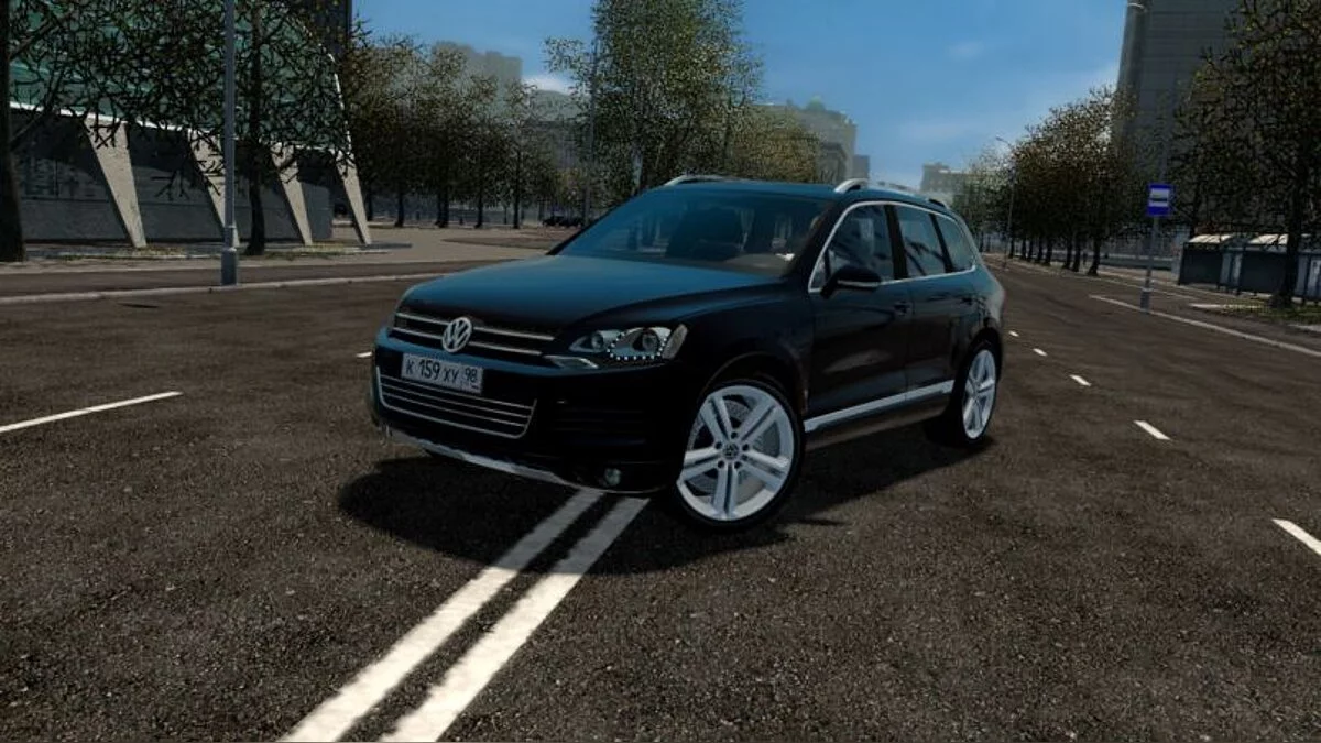 City Car Driving — Volkswagen Touareg V6 TDI