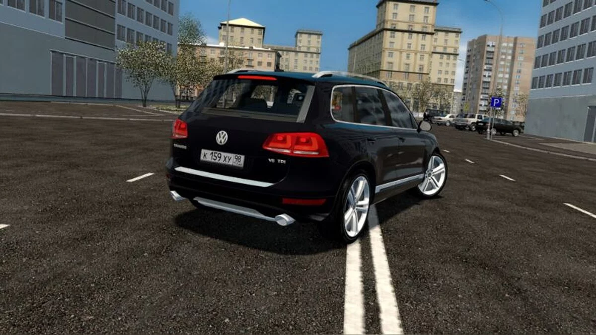 City Car Driving — Volkswagen Touareg V6 TDI