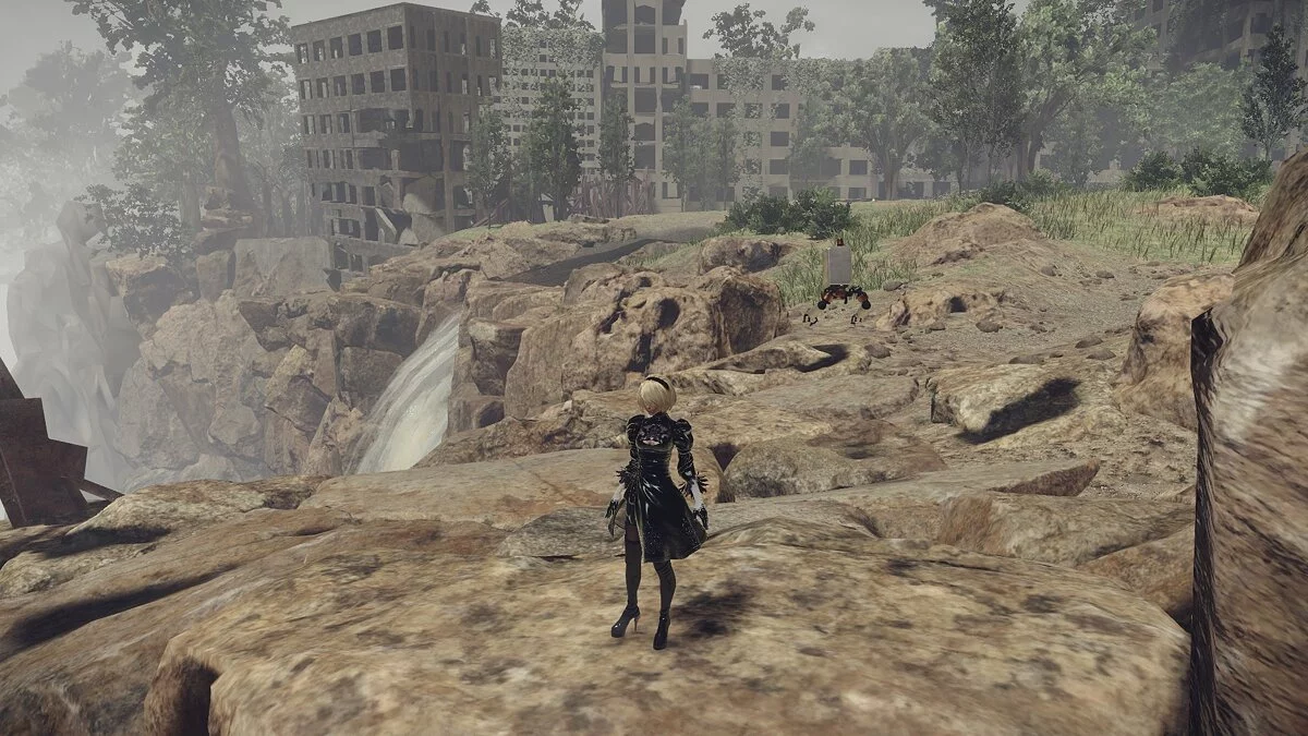 NieR:Automata Game of the YoRHA Edition — Высокие каблуки и латекс