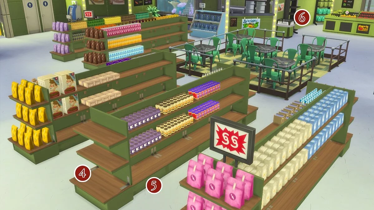 The Sims 4 — Функциональный магазин (SCCO) (22.01.2021)