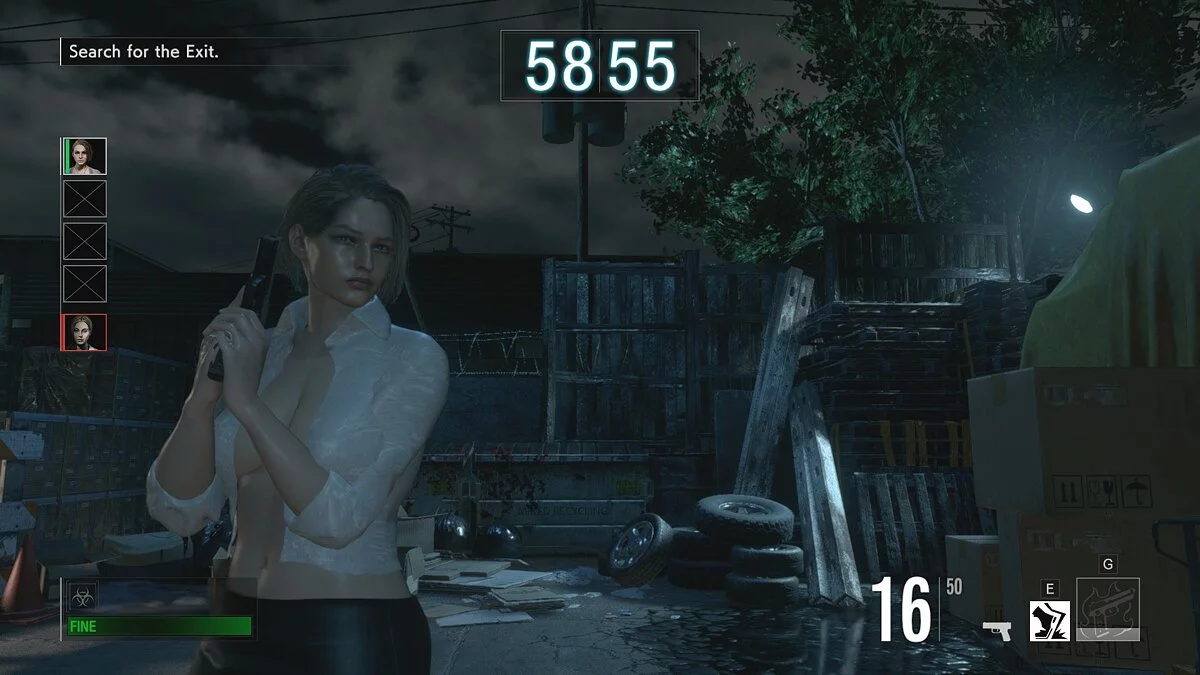 Resident Evil: Resistance — Джилл в сексуальной блузке