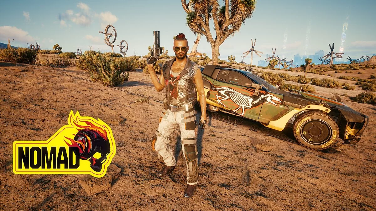 Cyberpunk 2077 — Крутой доспех кочевника