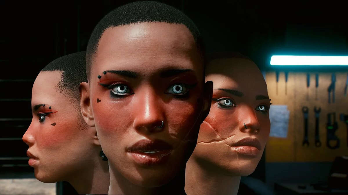 Cyberpunk 2077 — Пресет для женщины Ви