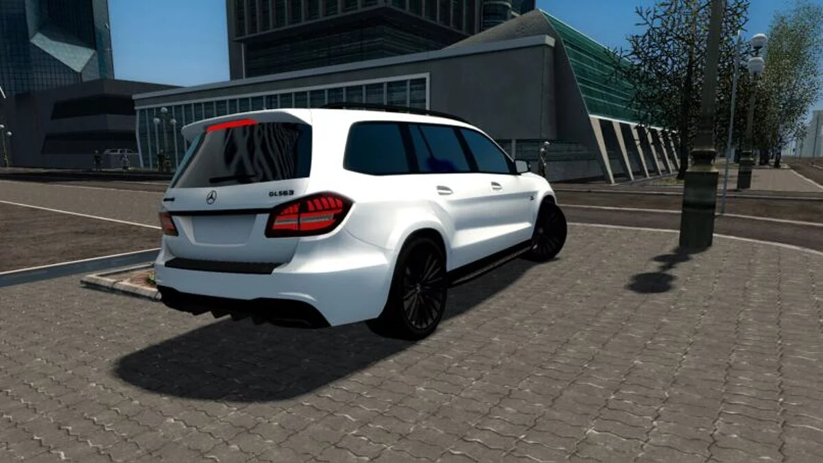 City Car Driving — Mercedes-Benz GLS Black Edition