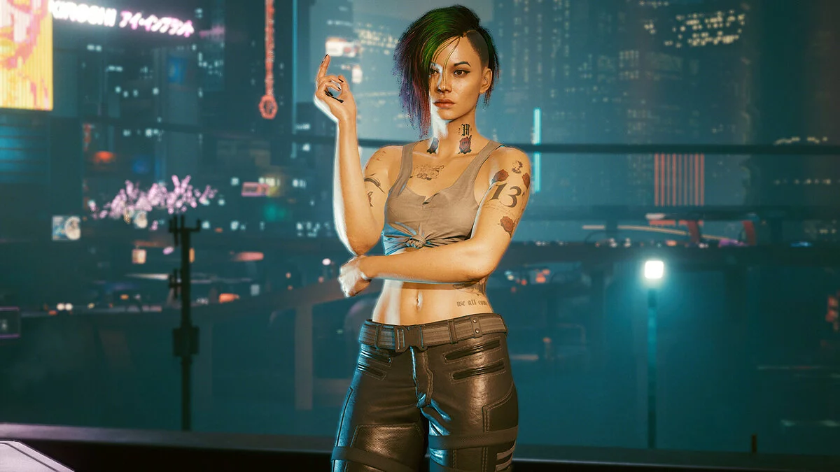 Cyberpunk 2077 — Джуди Ви