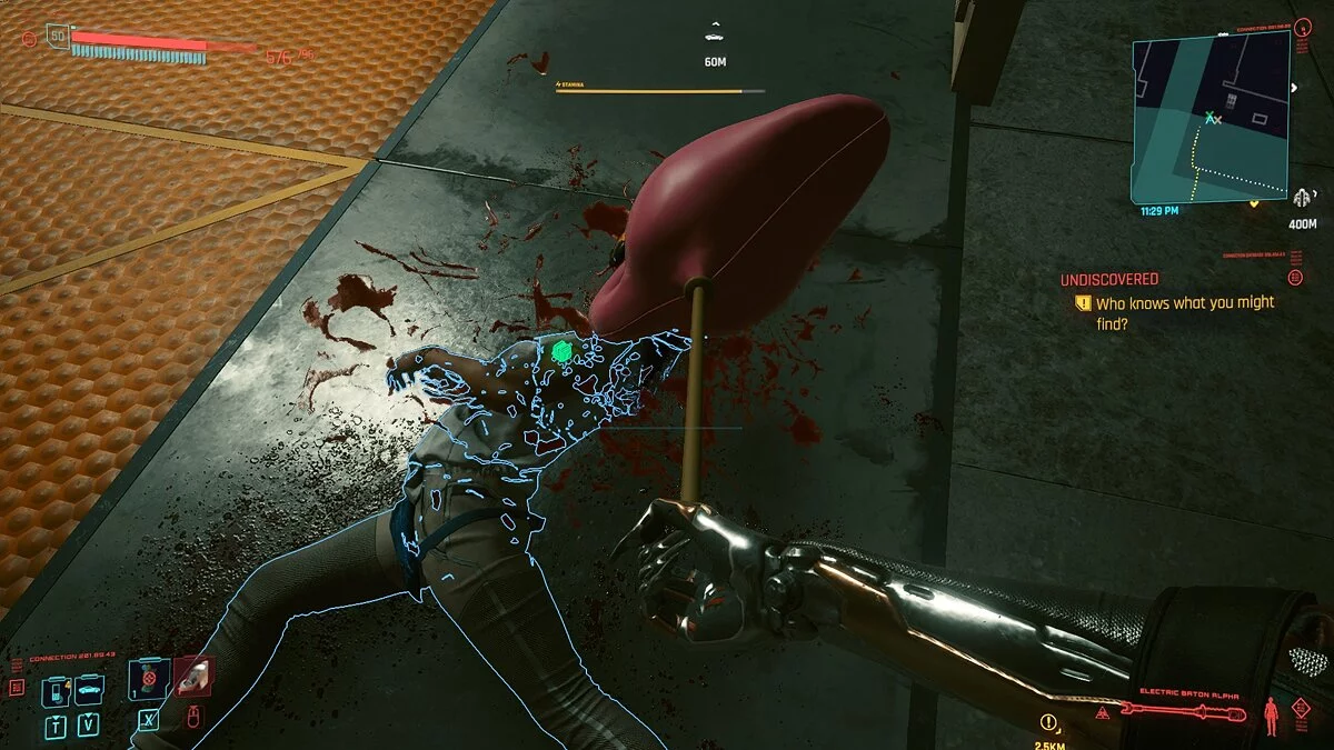 Cyberpunk 2077 — Оружие фламинго