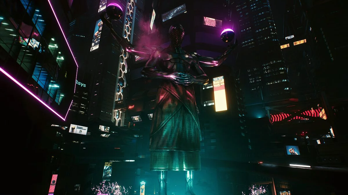 Cyberpunk 2077 — Новые эффекты для фото