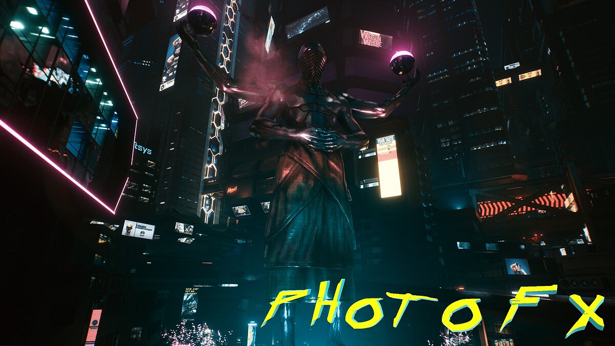 Cyberpunk 2077 — Новые эффекты для фото