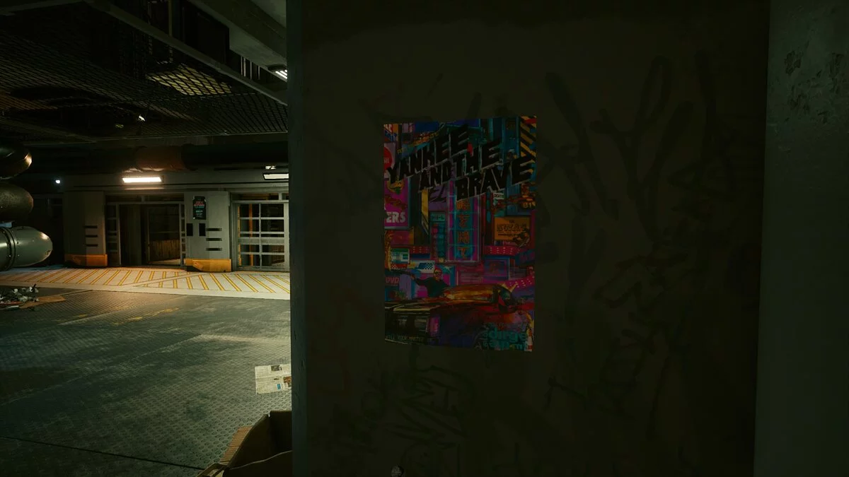 Cyberpunk 2077 — Плакаты Yankee and the Brave