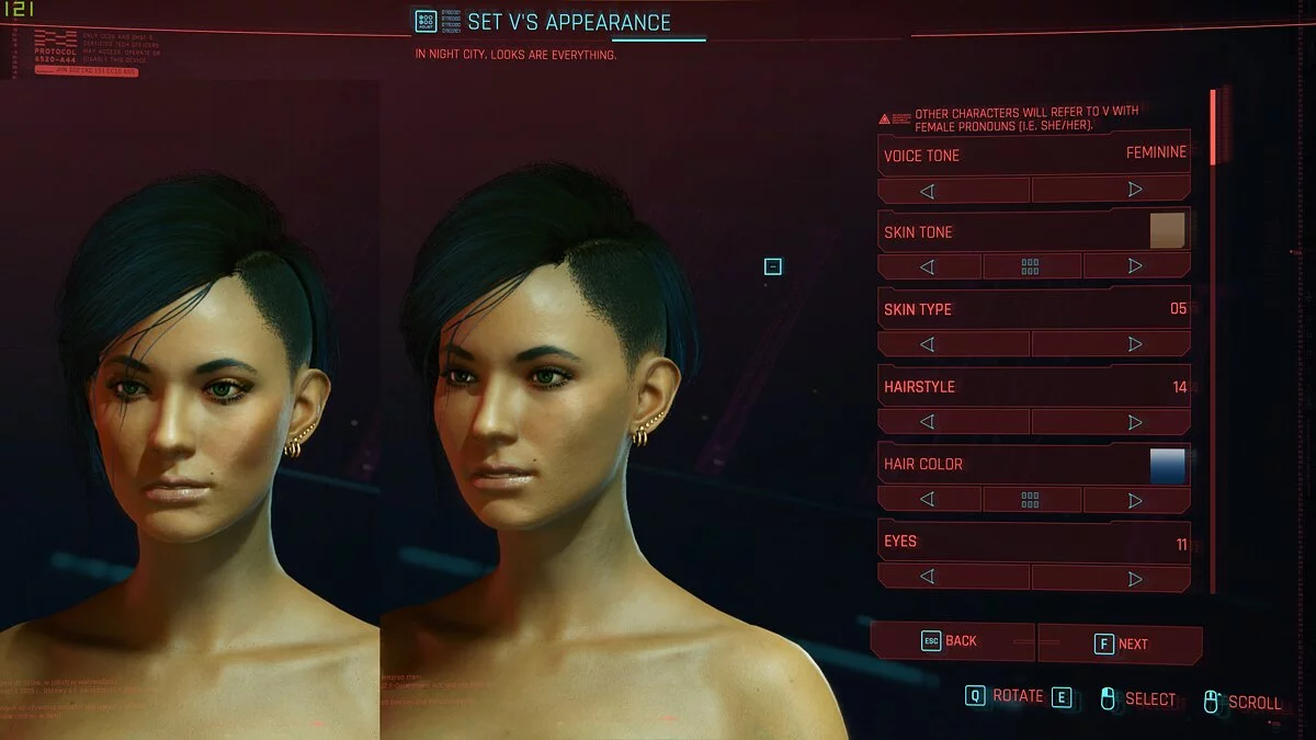 Cyberpunk 2077 — Новая женская кожа