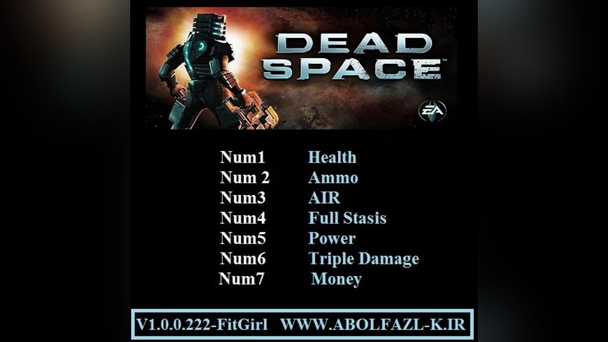 Dead Space (2008) — Трейнер (+7) [1.0.0.222]