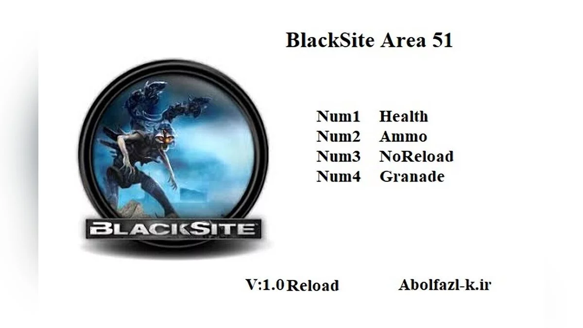 BlackSite: Area 51 — Трейнер (+4) [1.0]