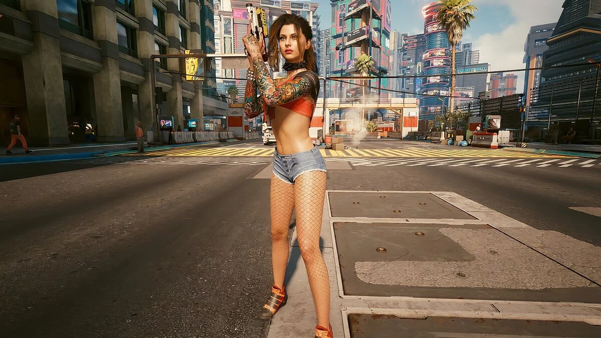 Cyberpunk 2077 — Пресет для Ви женского пола