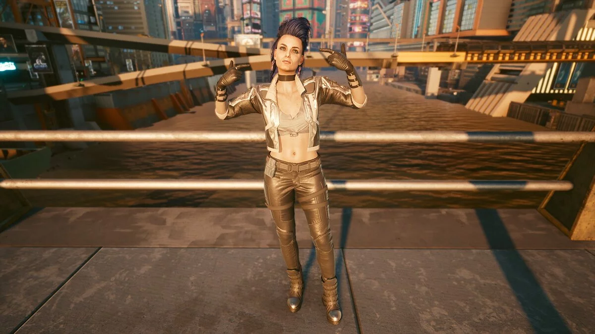 Cyberpunk 2077 — Молодая разбойница