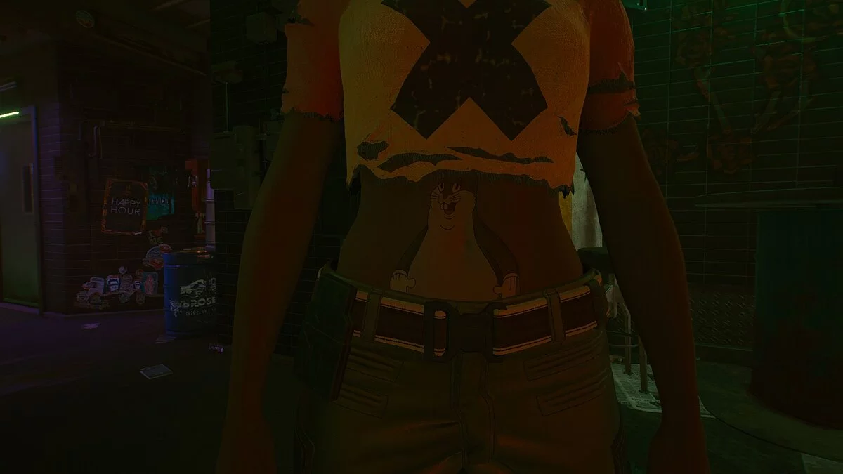 Cyberpunk 2077 — Татуировка «Большой Чунгус»