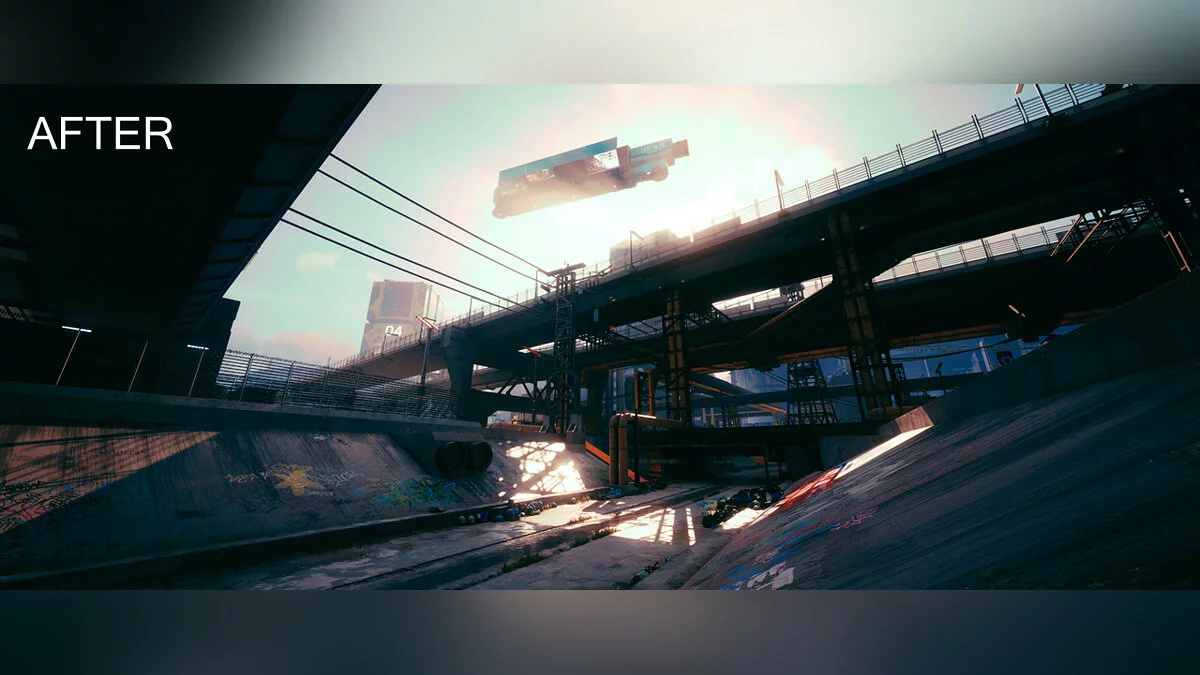 Cyberpunk 2077 — Чистый решейд