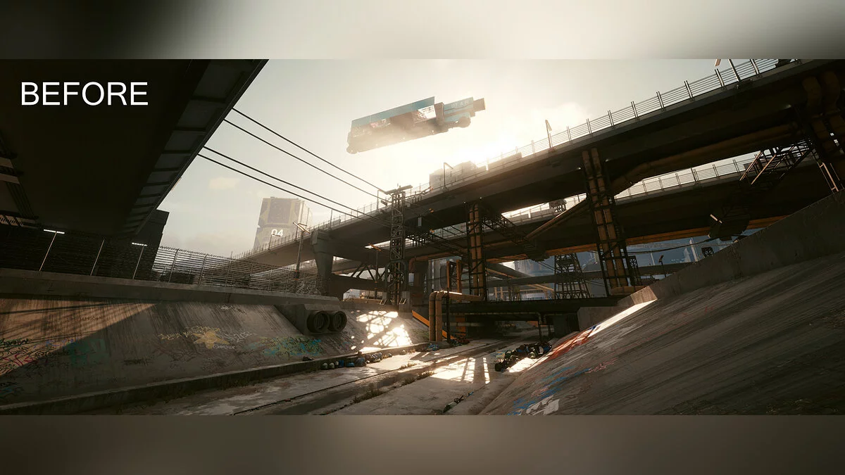 Cyberpunk 2077 — Чистый решейд