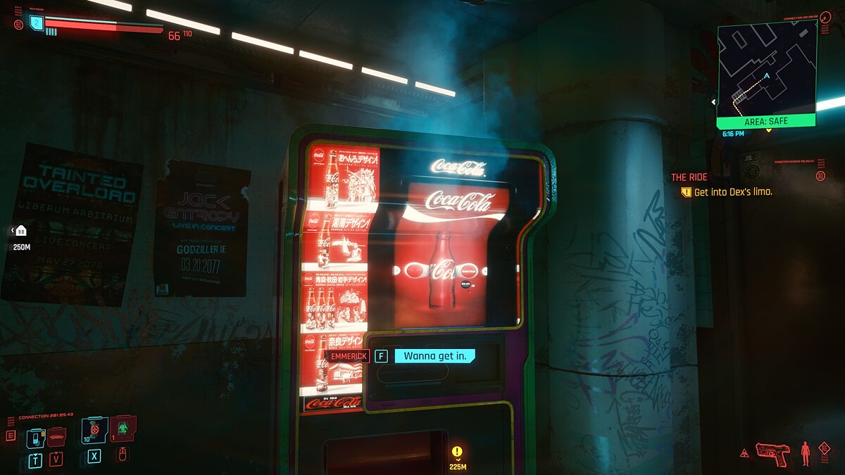Cyberpunk 2077 — Кока-кола как в фильме «Бегущий по лезвию»