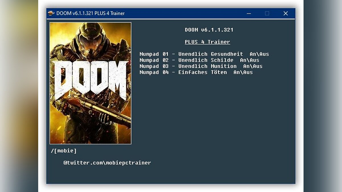 Doom — Трейнер (+4) [6.1.1.1321]