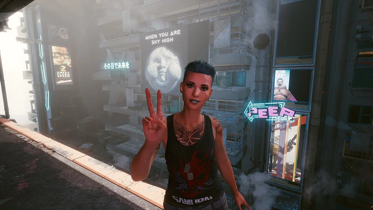 Cyberpunk 2077 — Женский пресет для Ви