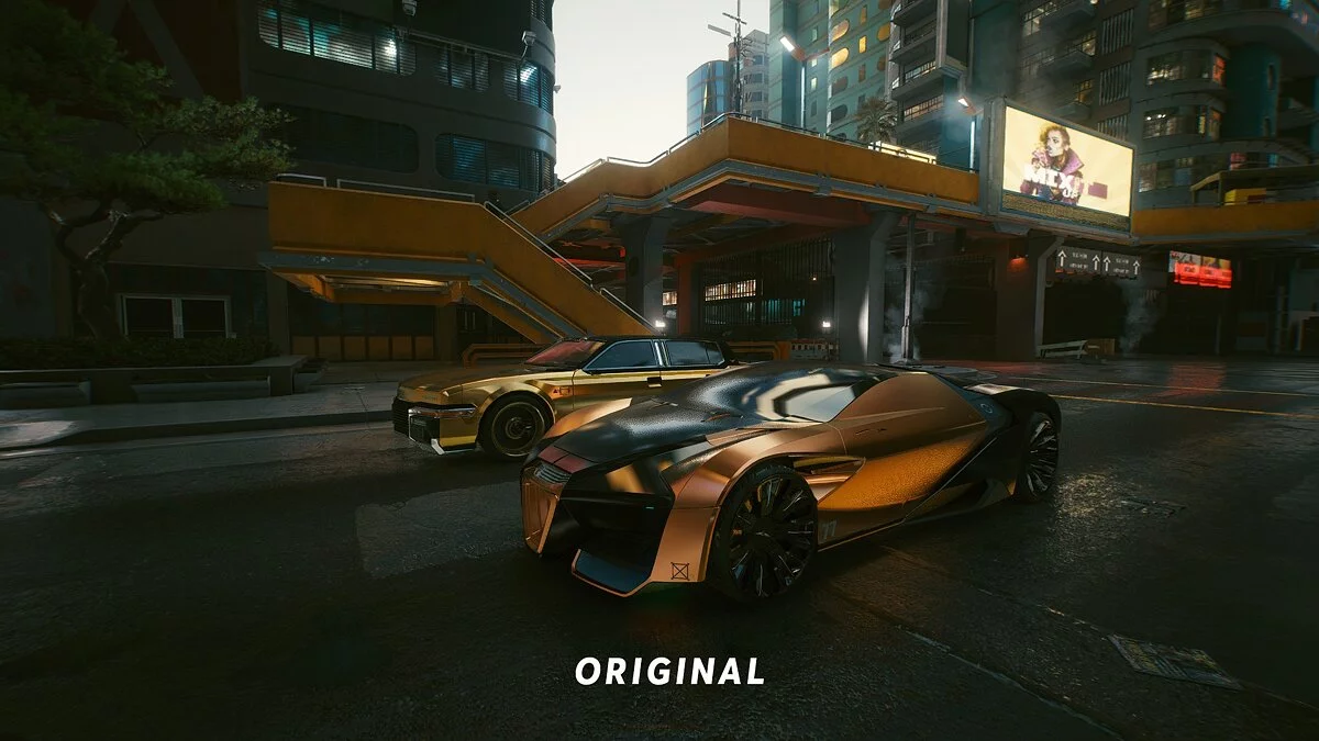 Cyberpunk 2077 — Улучшенные цвета