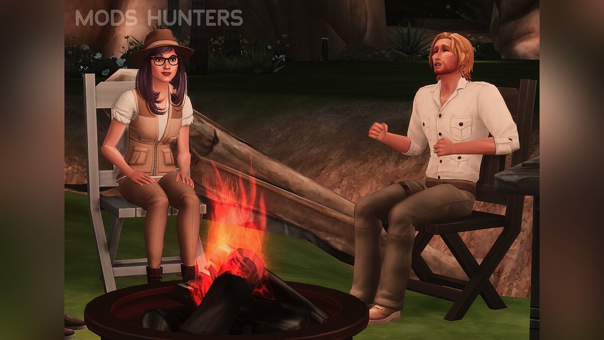 The Sims 4 — Свойство участка — полевой лагерь археологов