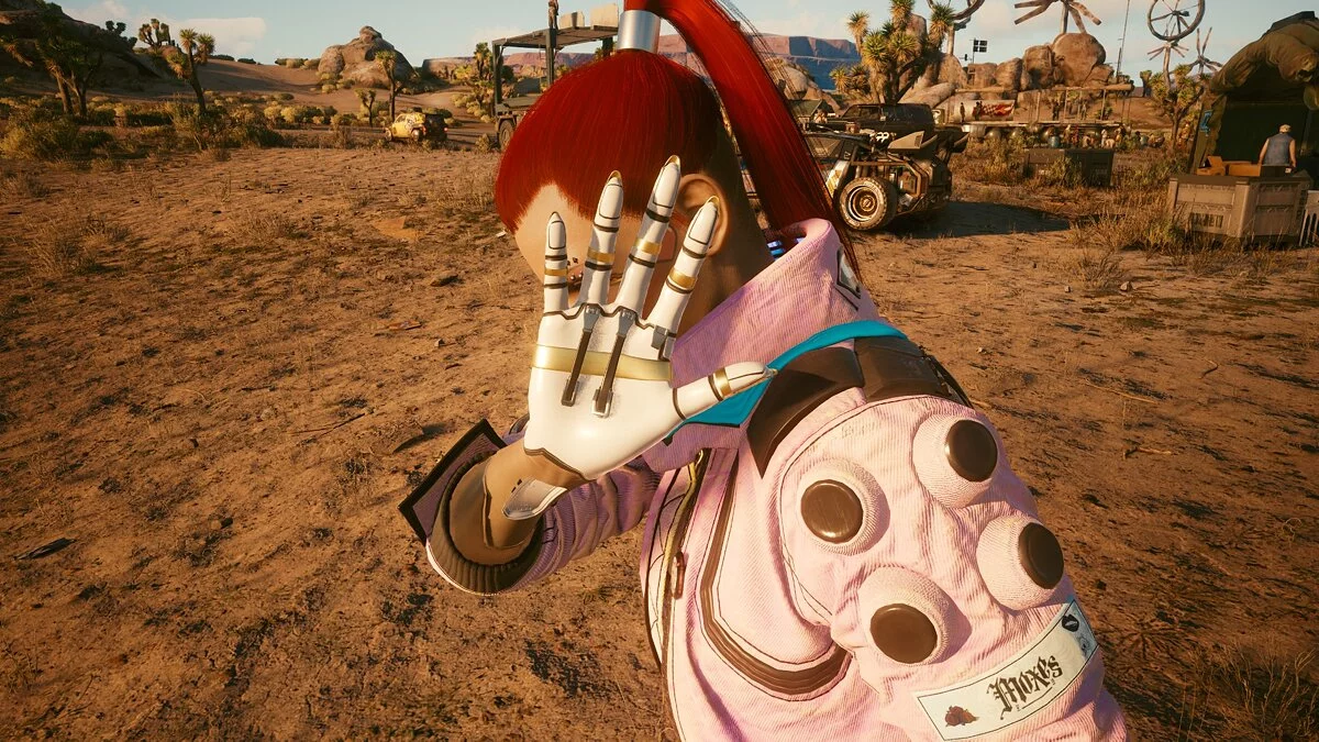 Cyberpunk 2077 — Кибернетическая рука Альт с золотыми пальцами