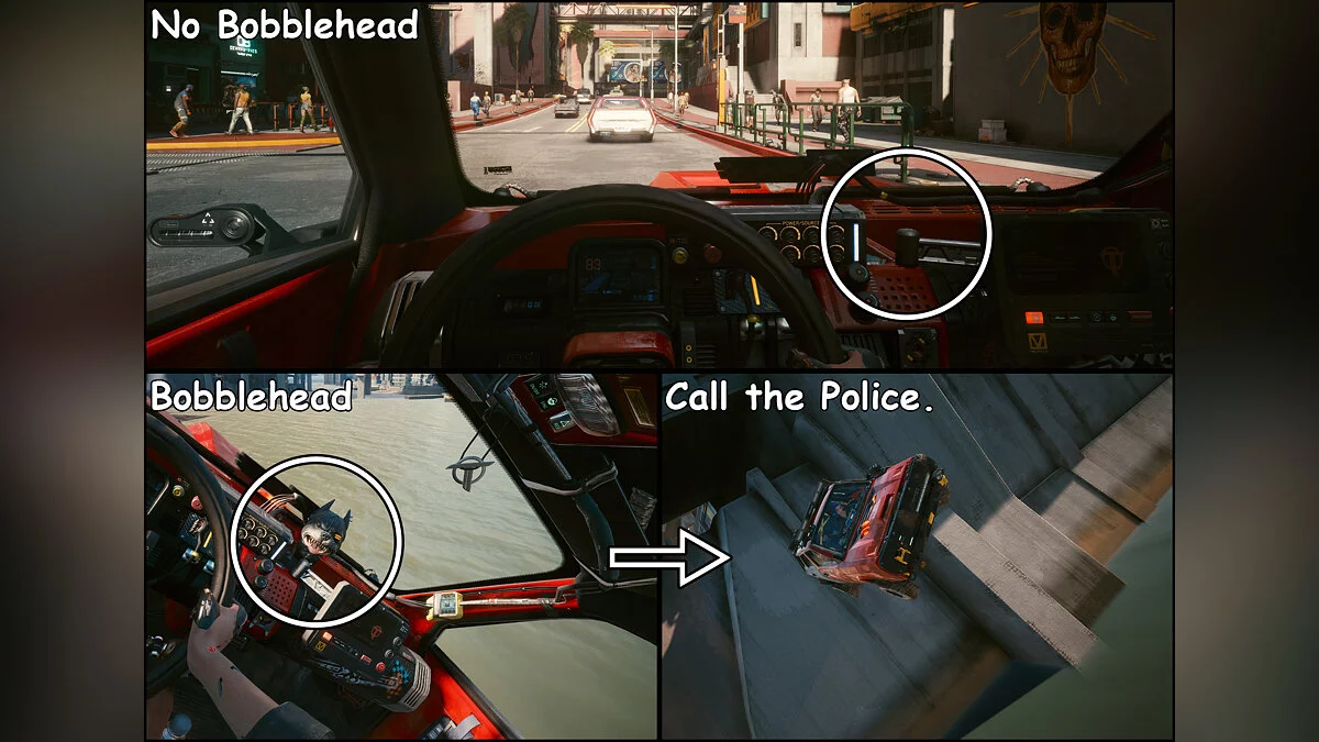 Cyberpunk 2077 — Удаление фигурки собаки