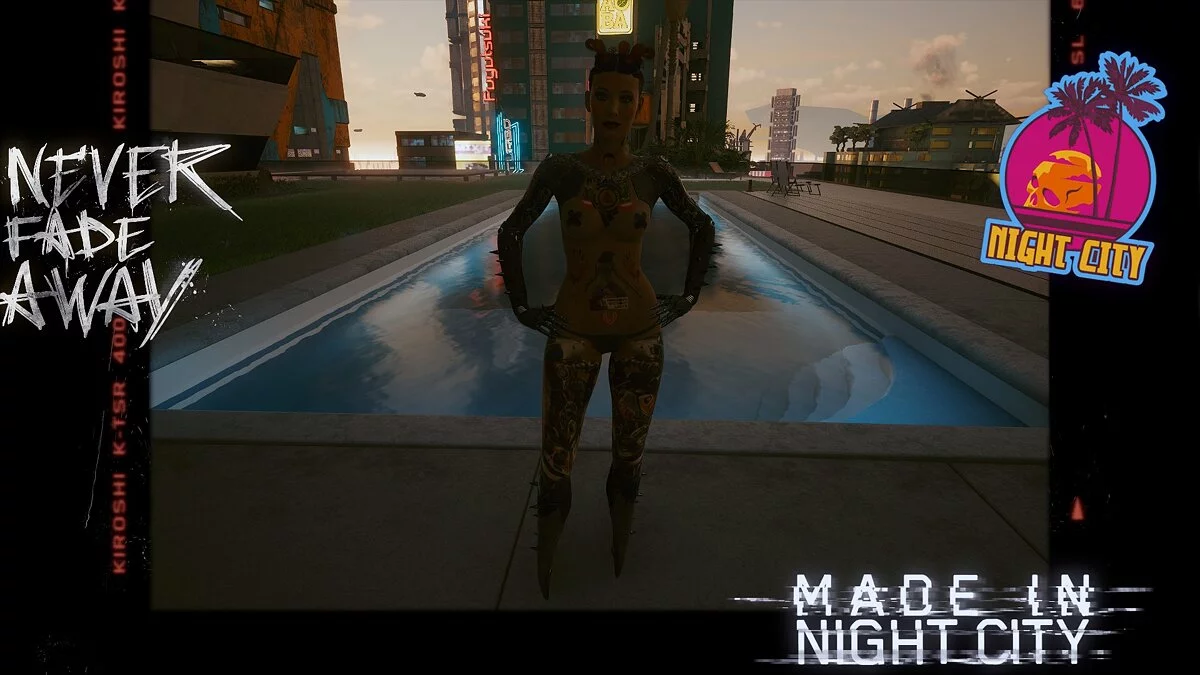 Cyberpunk 2077 — Тату-салон Тайгонджинна