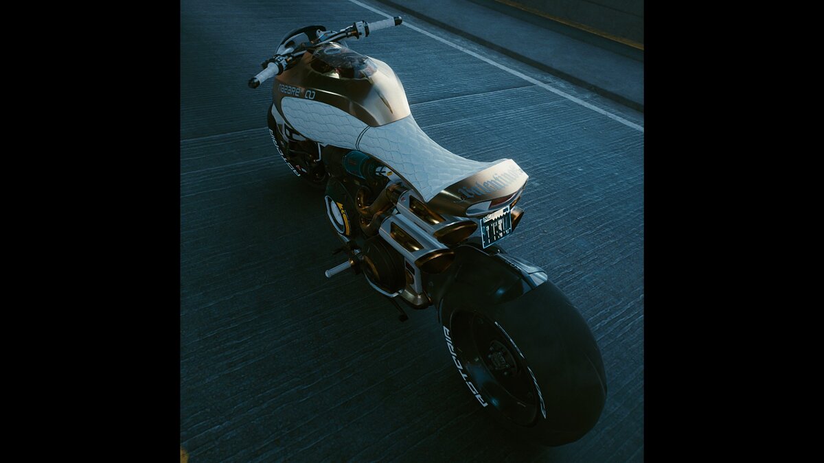 Cyberpunk 2077 — Перекраска мотоцикла Джеки