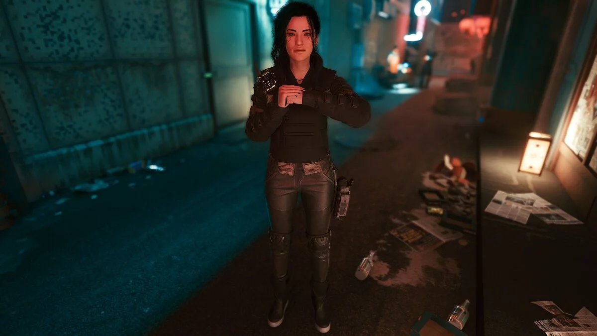 Cyberpunk 2077 — Костюм уличного наемника