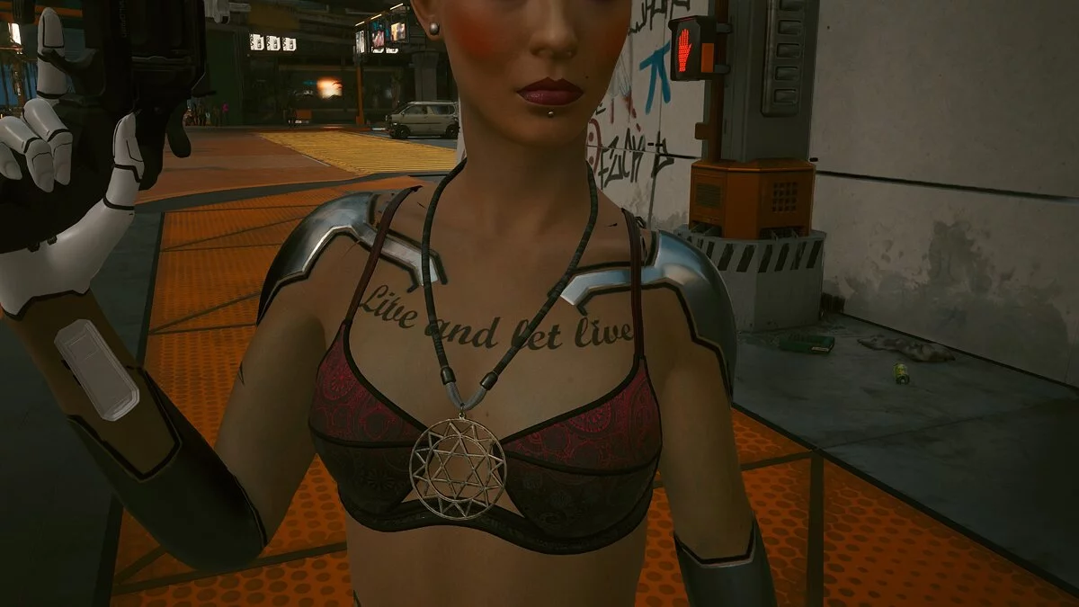 Cyberpunk 2077 — Разные предметы для лица