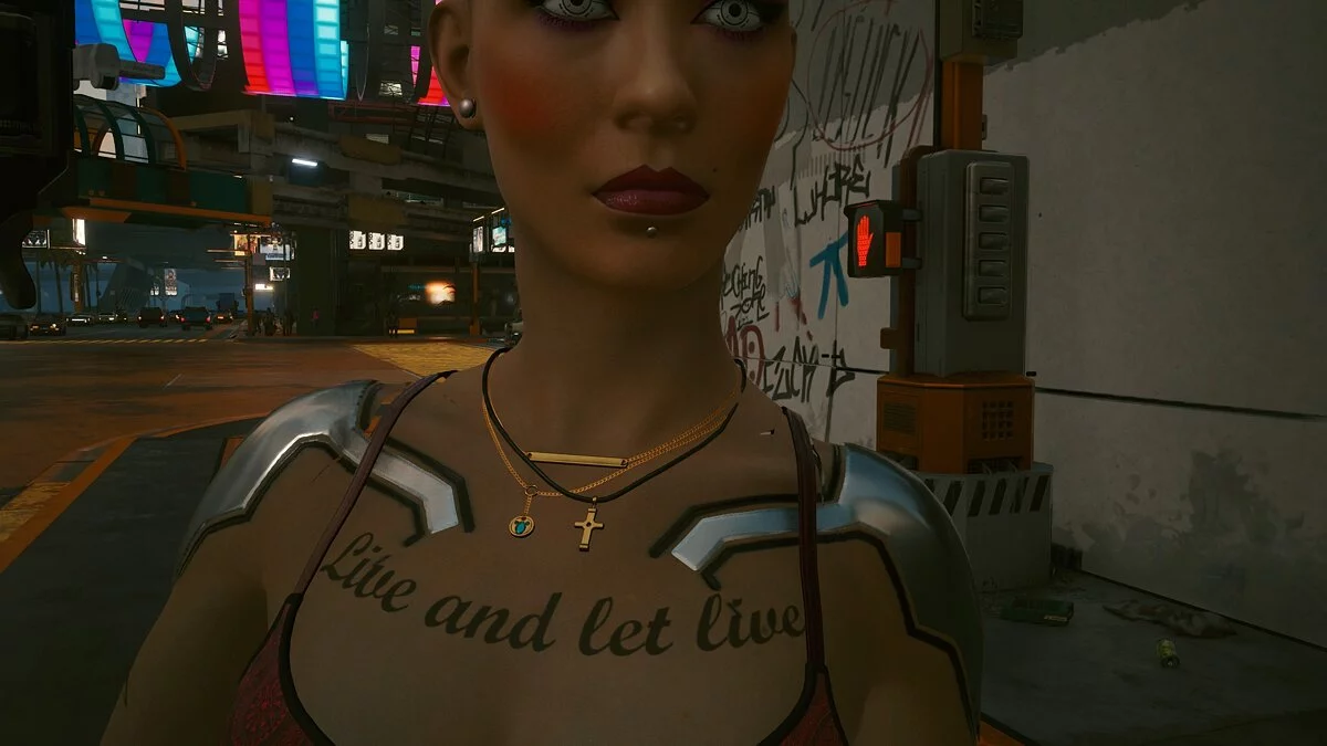 Cyberpunk 2077 — Разные предметы для лица
