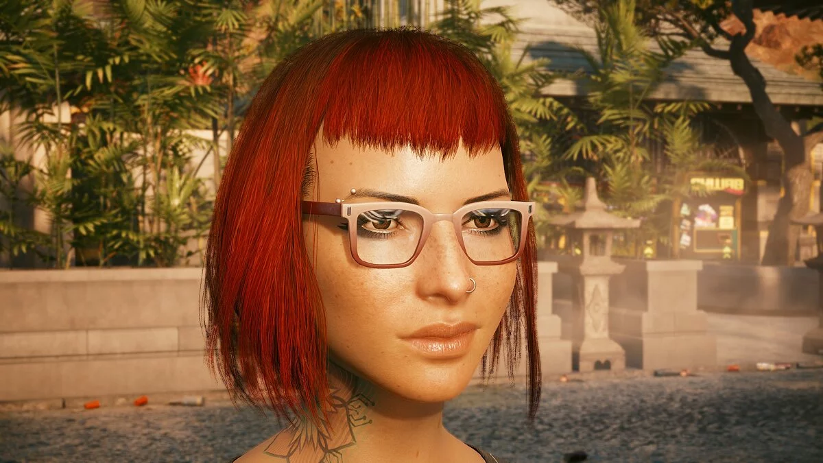 Cyberpunk 2077 — Прозрачные очки