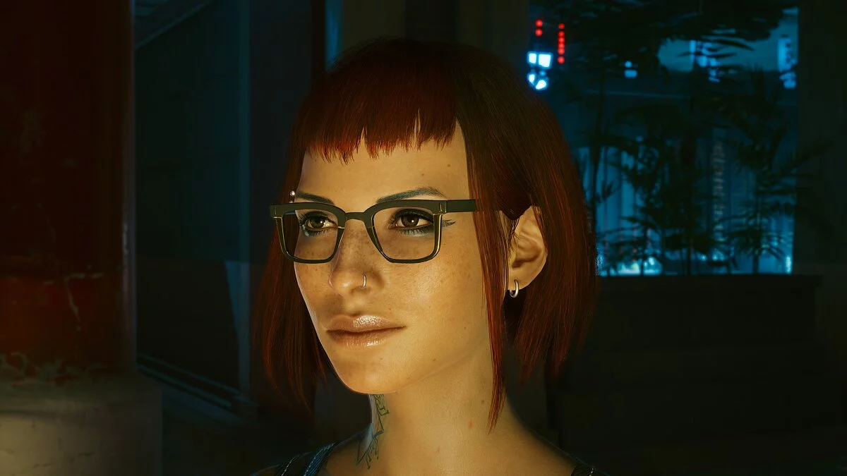 Cyberpunk 2077 — Прозрачные очки