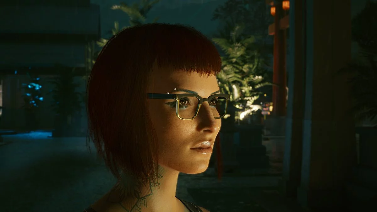 Cyberpunk 2077 — Прозрачные очки