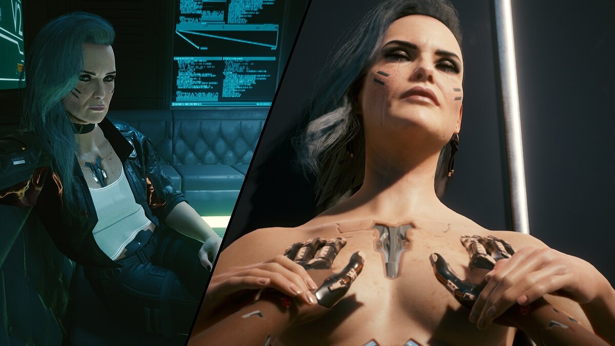 Cyberpunk 2077 — Голая Бестия / 18+ моды для взрослых / Персонажи и игроки