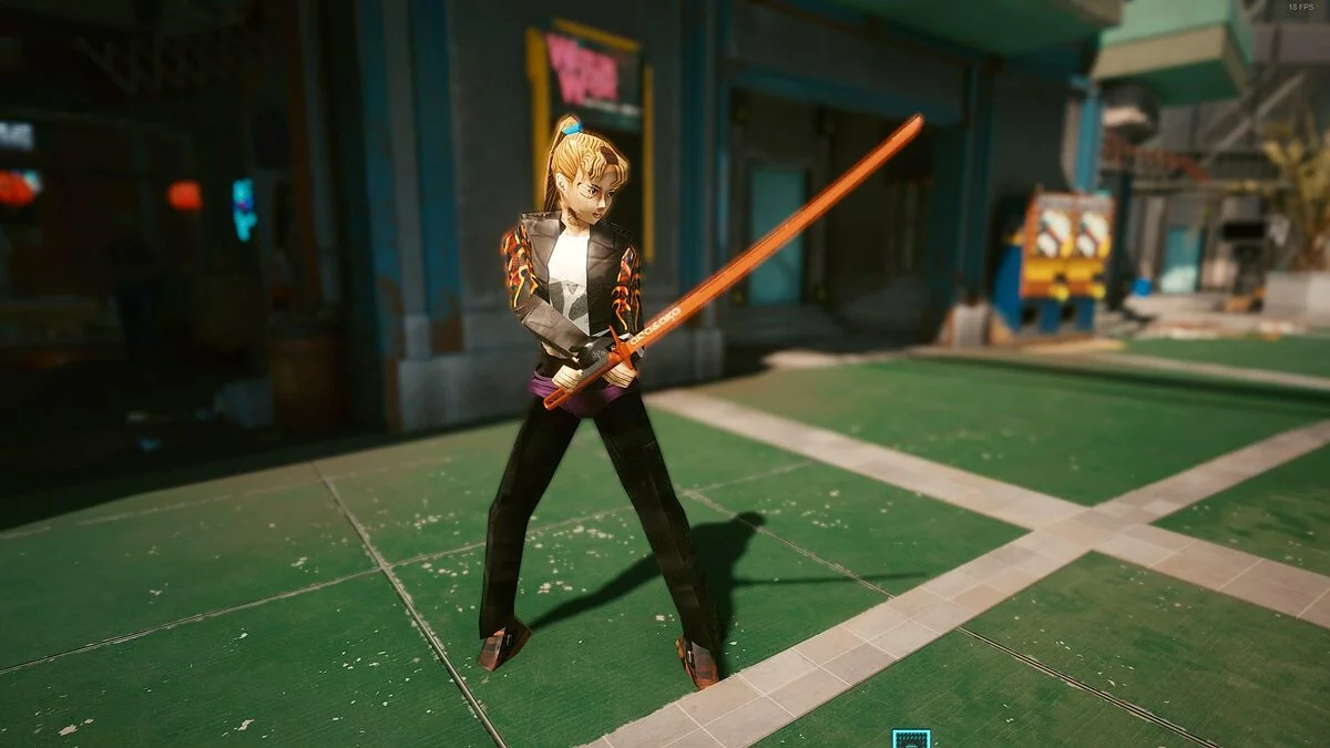 Cyberpunk 2077 — Эльза Уокер с PS1