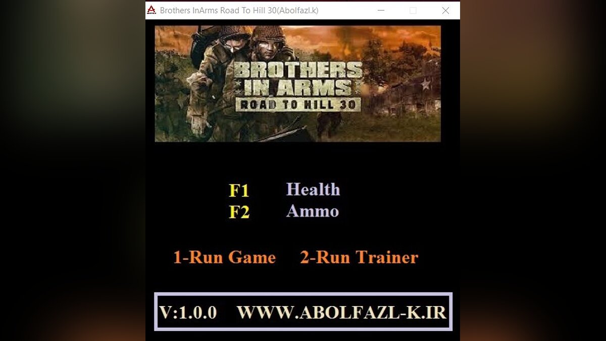 Читы для Brothers in Arms: Road to Hill 30