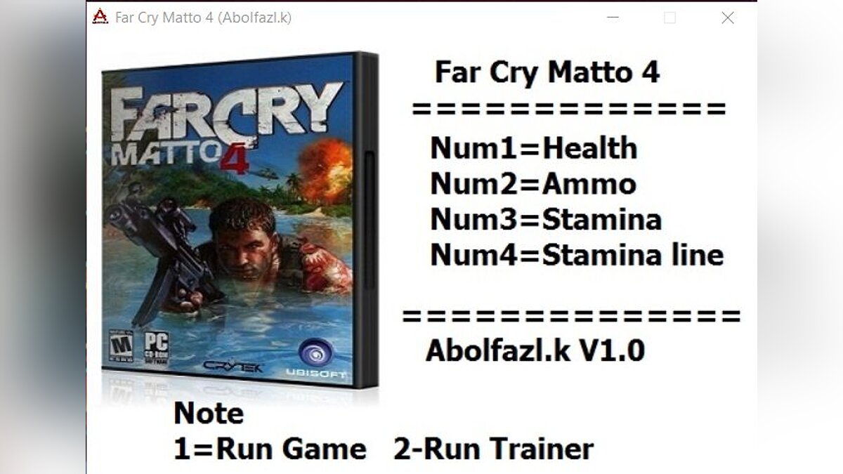 Far Cry — Трейнер (+4) [v1.0]