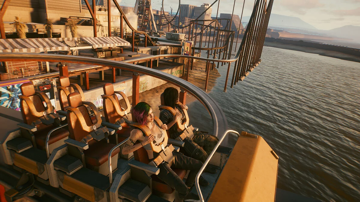 Cyberpunk 2077 — Катайся на американских горках с Джуди