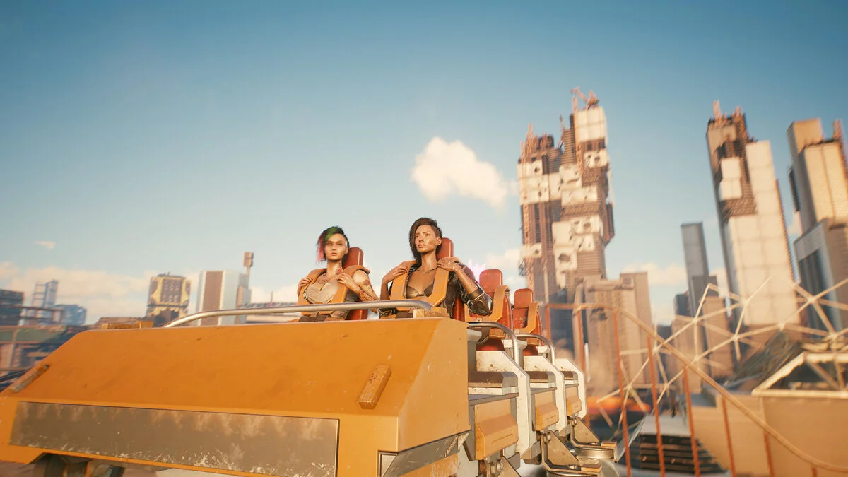 Cyberpunk 2077 — Катайся на американских горках с Джуди