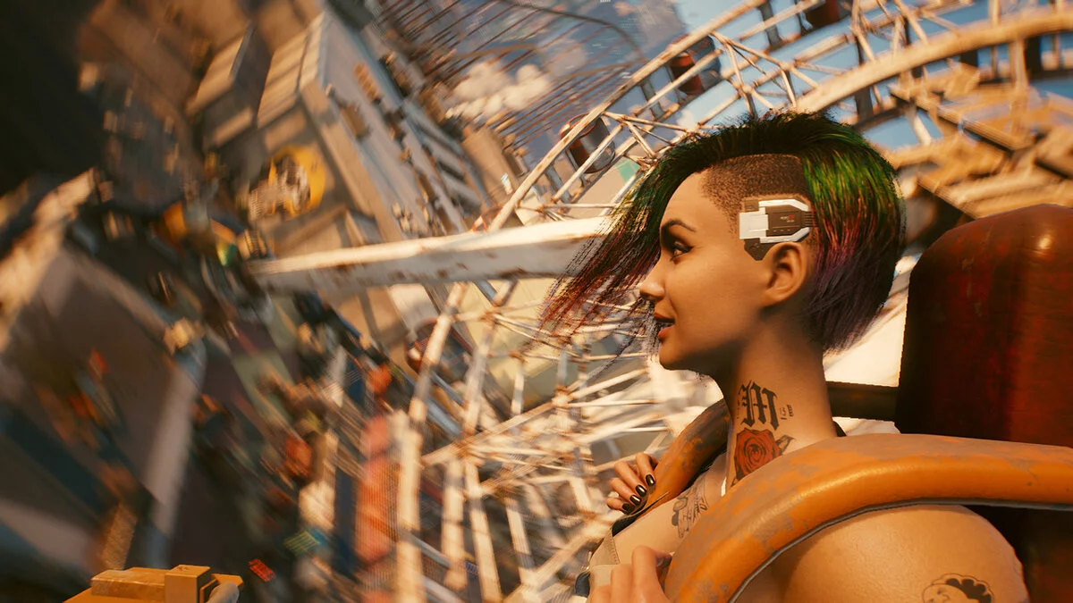 Cyberpunk 2077 — Катайся на американских горках с Джуди