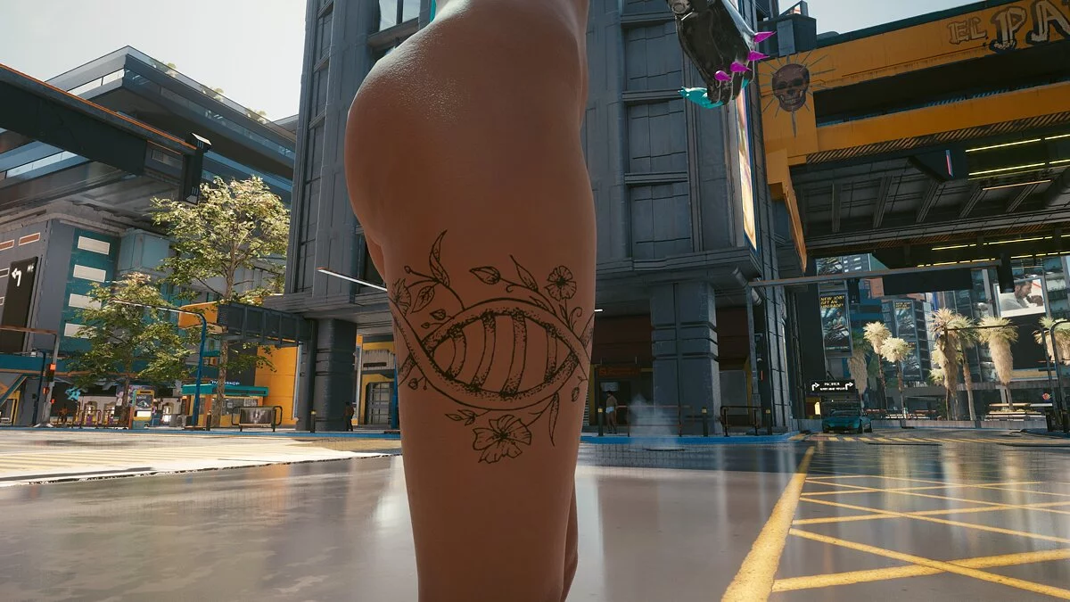 Cyberpunk 2077 — Магазин татуировок Вуки