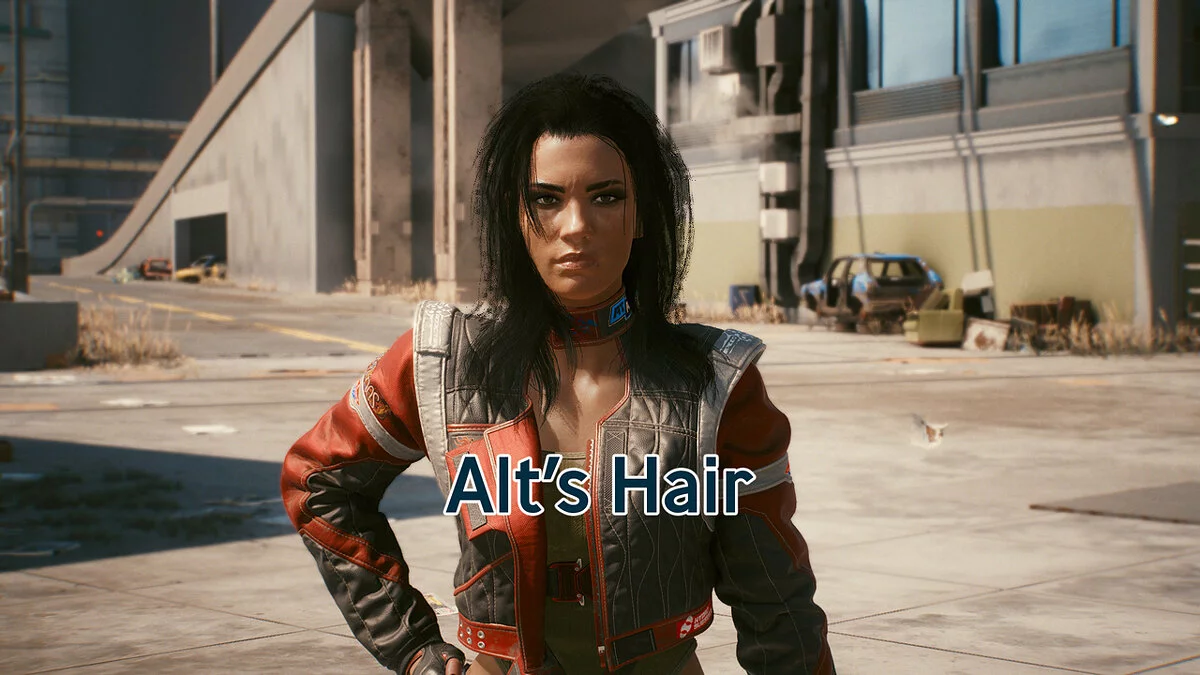 Cyberpunk 2077 — Разные прически Панам